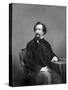 Charles Dickens, English Novelist, 19th Century-DJ Pound-Stretched Canvas