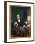 Charles Dickens, English novelist, 19th century-William Powell Frith-Framed Giclee Print