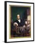 Charles Dickens, English novelist, 19th century-William Powell Frith-Framed Giclee Print