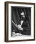 Charles Dickens Giving a Reading, 1859-Herbert Watkins-Framed Premium Giclee Print