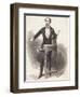 Charles Dickens Giving a Reading-null-Framed Giclee Print