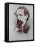 Charles Dickens, Late 1850s-Robert White Thrupp-Framed Stretched Canvas