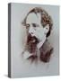 Charles Dickens, Late 1850s-Robert White Thrupp-Stretched Canvas