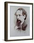 Charles Dickens, Late 1850s-Robert White Thrupp-Framed Giclee Print