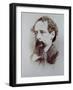 Charles Dickens, Late 1850s-Robert White Thrupp-Framed Giclee Print