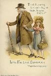 Little Nell and Her Grandfather, from the Old Curiosity Shop-Charles Dickens-Giclee Print