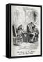 Charles Dickens' 'Our Mutual Friend'-Marcus Stone-Framed Stretched Canvas