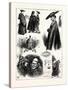 Charles Dickens Pictures from Italy, 1846, Priest and Monk-null-Stretched Canvas