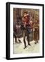 Charles Dickens 's 'A Christmas Carol'-Harold Copping-Framed Giclee Print