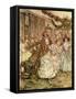 Charles Dickens 's 'A Christmas Carol'-Arthur Rackham-Framed Stretched Canvas