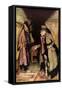 Charles Dickens 's 'A Christmas Carol'-Arthur Rackham-Framed Stretched Canvas