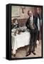 Charles Dickens 's 'David Copperfield'-Harold Copping-Framed Stretched Canvas