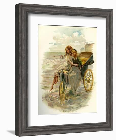 Charles Dickens 's 'Dombey and Son'-John Henry Frederick Bacon-Framed Giclee Print