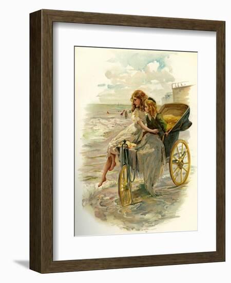 Charles Dickens 's 'Dombey and Son'-John Henry Frederick Bacon-Framed Giclee Print