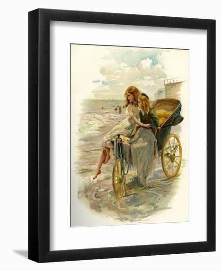 Charles Dickens 's 'Dombey and Son'-John Henry Frederick Bacon-Framed Giclee Print