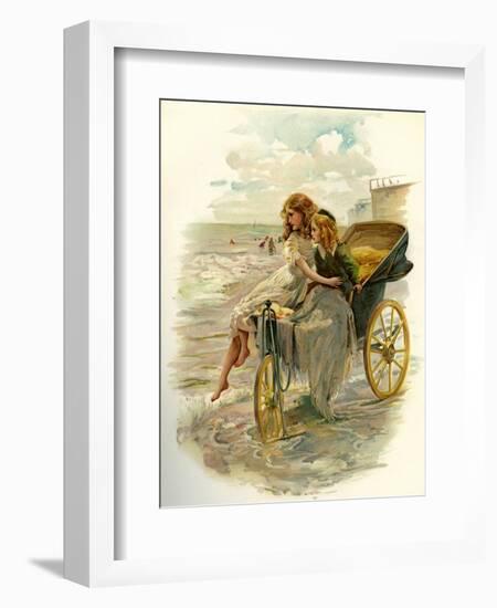 Charles Dickens 's 'Dombey and Son'-John Henry Frederick Bacon-Framed Giclee Print