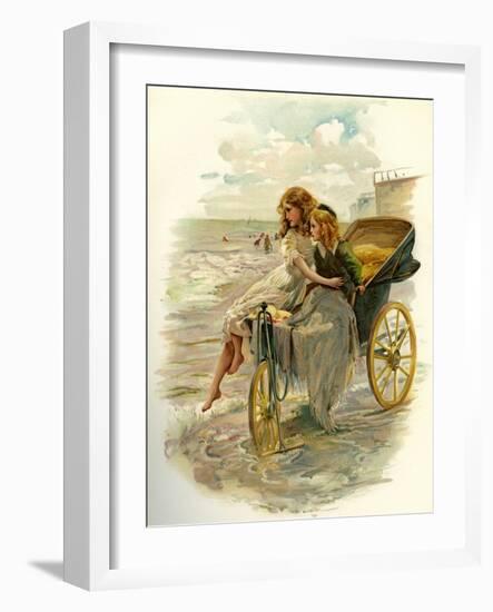 Charles Dickens 's 'Dombey and Son'-John Henry Frederick Bacon-Framed Giclee Print