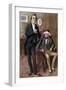 Charles Dickens 's 'Martin Chuzzlewit'-Harold Copping-Framed Giclee Print