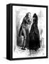 Charles Dickens 's Nicholas Nickleby-Frederick Barnard-Framed Stretched Canvas