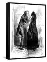 Charles Dickens 's Nicholas Nickleby-Frederick Barnard-Framed Stretched Canvas