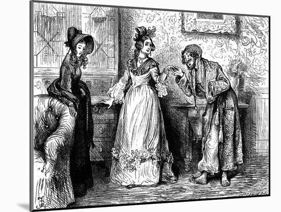 Charles Dickens 's Nicholas Nickleby-Frederick Barnard-Mounted Giclee Print