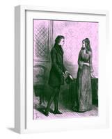 Charles Dickens 's Nicholas Nickleby-Frederick Barnard-Framed Giclee Print