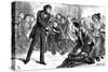 Charles Dickens 's Nicholas Nickleby-Frederick Barnard-Stretched Canvas