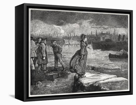 Charles Dickens's novel, 'Our Mutual Friend'-James Mahoney-Framed Stretched Canvas