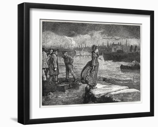 Charles Dickens's novel, 'Our Mutual Friend'-James Mahoney-Framed Giclee Print