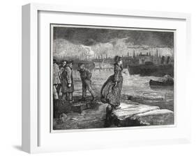 Charles Dickens's novel, 'Our Mutual Friend'-James Mahoney-Framed Giclee Print