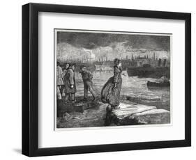 Charles Dickens's novel, 'Our Mutual Friend'-James Mahoney-Framed Premium Giclee Print