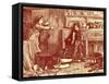 Charles Dickens 's ' The Adventures of Oliver Twist '-James Mahoney-Framed Stretched Canvas