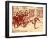 Charles Dickens 's ' The Adventures of Oliver Twist '-James Mahoney-Framed Giclee Print