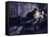 Charles Dickens 's ' The Adventures of Oliver Twist '-James Mahoney-Framed Stretched Canvas