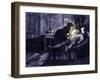 Charles Dickens 's ' The Adventures of Oliver Twist '-James Mahoney-Framed Giclee Print