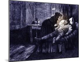 Charles Dickens 's ' The Adventures of Oliver Twist '-James Mahoney-Mounted Giclee Print