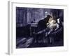 Charles Dickens 's ' The Adventures of Oliver Twist '-James Mahoney-Framed Giclee Print