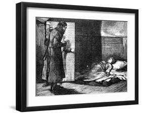 Charles Dickens 's ' The Adventures of Oliver Twist '-James Mahoney-Framed Giclee Print