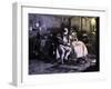 Charles Dickens 's ' The Adventures of Oliver Twist '-James Mahoney-Framed Giclee Print