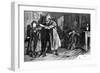 Charles Dickens 's ' The Adventures of Oliver Twist '-James Mahoney-Framed Giclee Print