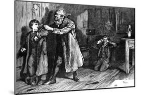 Charles Dickens 's ' The Adventures of Oliver Twist '-James Mahoney-Mounted Giclee Print