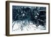 Charles Dickens 's ' The Adventures of Oliver Twist '-James Mahoney-Framed Giclee Print