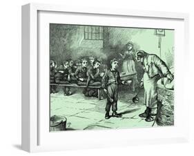 Charles Dickens 's ' The Adventures of Oliver Twist '-James Mahoney-Framed Giclee Print