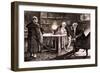 Charles Dickens 's ' The Adventures of Oliver Twist '-James Mahoney-Framed Giclee Print