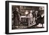 Charles Dickens 's ' The Adventures of Oliver Twist '-James Mahoney-Framed Giclee Print