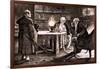 Charles Dickens 's ' The Adventures of Oliver Twist '-James Mahoney-Framed Giclee Print