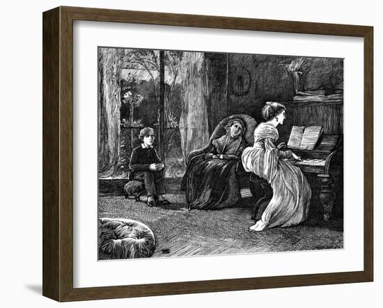 Charles Dickens 's ' The Adventures of Oliver Twist '-James Mahoney-Framed Giclee Print