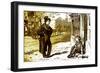 Charles Dickens 's ' The Adventures of Oliver Twist '-James Mahoney-Framed Giclee Print