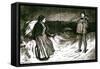 Charles Dickens 's ' The Adventures of Oliver Twist '-James Mahoney-Framed Stretched Canvas