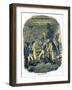 Charles Dickens 's 'The Adventures of Oliver Twist-George Cruikshank-Framed Giclee Print